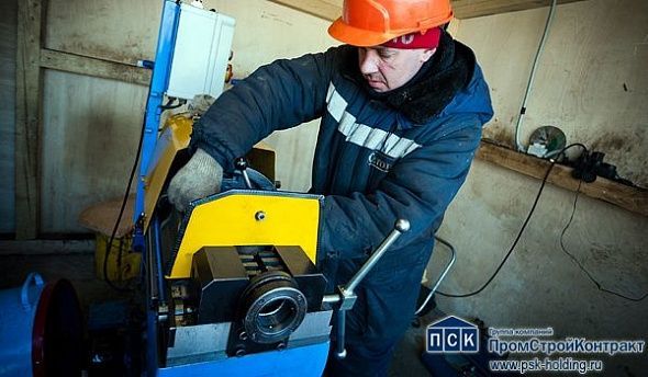 Оборудование Lenton для нарезки конической резьбы на арматуру